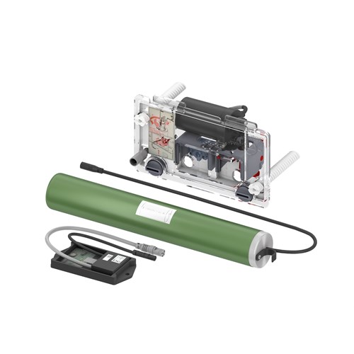 Batterihus stort. for 4xD  LR20 . til TECEplanus IR