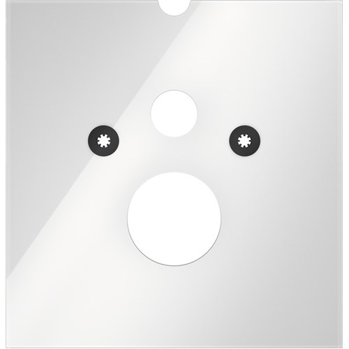TECElux - nedre glassplate for dusj-WC påbygg