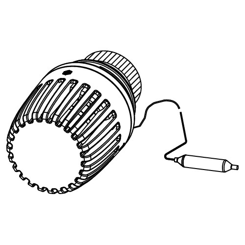 TECEfloor termostathode med fjernsensor