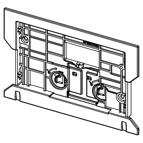 TECEsquare glass bakplate. reservedel