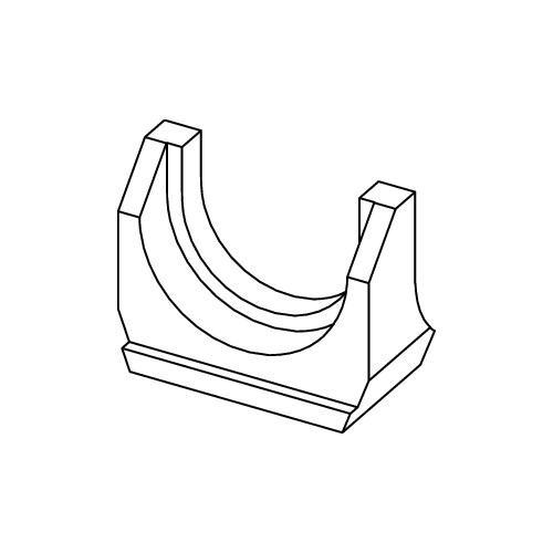TECEflex 40 mm pressbakke hylse PMA40-63