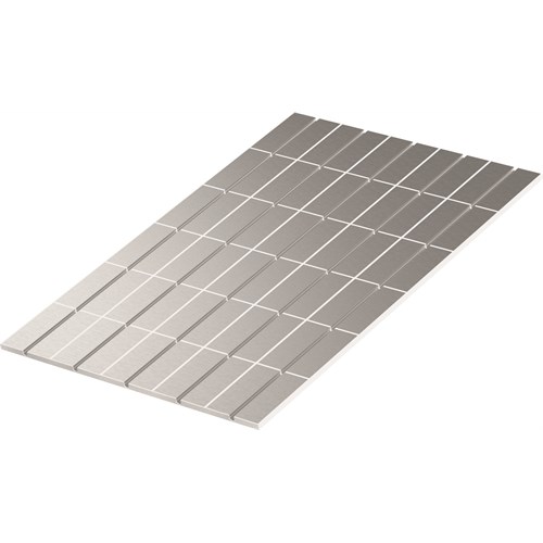TECEfloor EPS-plate med spor og aluminiumsplater 1200x750x16 mm