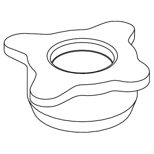 Innløpsplugg til TECEprofil sisterne