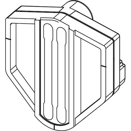 TECEprofil Beskyttelsesdeksel for dusj-WC til Uni 750-sisterne