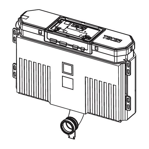 TECEprofil Uni 2.0 cistern 750 mm