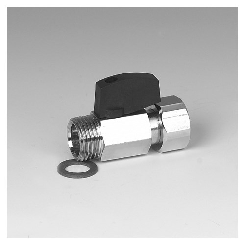 Klosettkran 1/2”  m/svivel