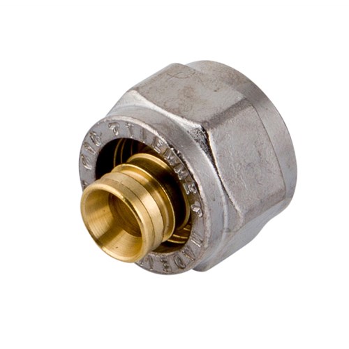 TECEfloor pex kupling 15 x 2.5 x M24  TP95  radiator