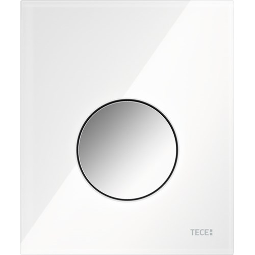 TECEloop urinal betjeningsplate i glass/ tilpasset knapp