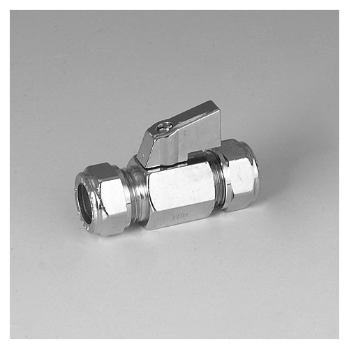 Kuleventil mini - m/kupling