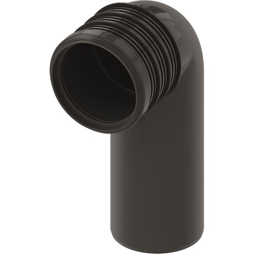 TECEprofil avløpsbend 90mm 90° PP og PE