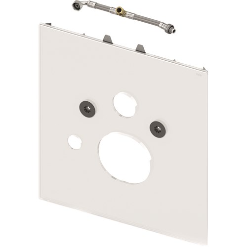 TECElux - nedre glasspl for dusj-WC (Geberit, Toto, Grohe, V&B, Laufen)