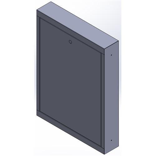 TECEfloor Plug & Play Gulvvarmeskap 550x740x95