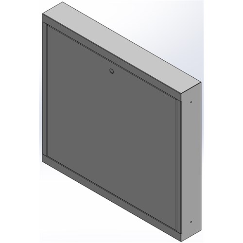 TECEfloor Plug & Play Gulvvarmeskap m/shunt  800x740x118