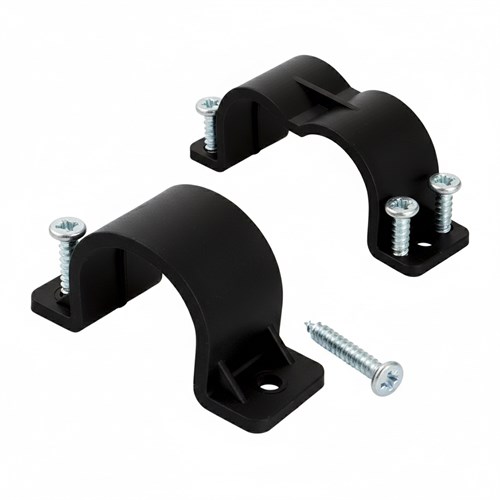 TECE Klammer med skruer, plast